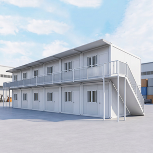 Villa Prefabricada de Lujo de Dos Pisos, Edificio Modular Personalizado, Casa Contenedor, Mini Casa para Negocios de Alquiler de Airbnb y Resorts - Product Image 1
