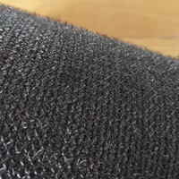 Pile imperméable de peluche de poinçon d'aiguille de rouleau avec le tapis en caoutchouc de voiture de velours de pied de plancher de PVC