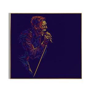 Chanteur et musicien toile peinture <span class=keywords><strong>Pop</strong></span> <span class=keywords><strong>Art</strong></span> rue affiches imprime mur <span class=keywords><strong>Art</strong></span> célèbres peintures pour la décoration intérieure - Product Image 2