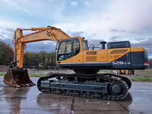 Buenas condiciones Máquina usada Hyundai 520LC-9 Excavadora 52ton Máquina grande Excavadora sobre orugas usada Hyundai 520lc-9 Excavadora - Product Image 3
