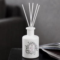 Diffuseur à bâtonnets d'arômes en verre sans plomb, écologique et le plus vendu - Grande capacité 200 ml, idéal pour la vente en gros