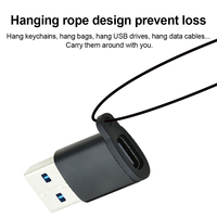 Adaptador de Datos USB 3.0 a Tipo C OTG, Conector Impermeable para Laptop y Teléfono, Portátil, Venta al Por Mayor