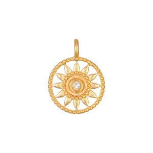 Encantos de moda que no se deslustran, abalorio de corazón, colgante Retro en forma de cruz de Rosa occidental, abalorios que combinan con todo para la fabricación de joyas - Product Image 1