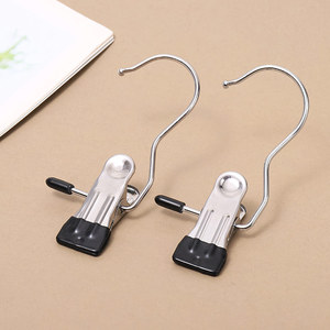Colgador <span class=keywords><strong>de</strong></span> Ropa <span class=keywords><strong>de</strong></span> Acero Inoxidable Ecológico con Gancho <span class=keywords><strong>de</strong></span> Clip Sin Costuras para Balcón y Sala <span class=keywords><strong>de</strong></span> Estar - Duradero, <span class=keywords><strong>de</strong></span> Una Sola Capa, Montado en la <span class=keywords><strong>Pared</strong></span> - Product Image 4