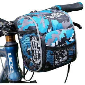 Échantillon gratuit Sac de vélo multifonctionnel sur mesure Sac de voyage à bandoulière pour le cyclisme avec panier de rangement avant - Product Image 3