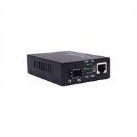 Convertidor de Medios SFP YXFiber, Gigabit Ethernet 10/100/1000M, Convertidor de SFP a Fibra Óptica RJ45