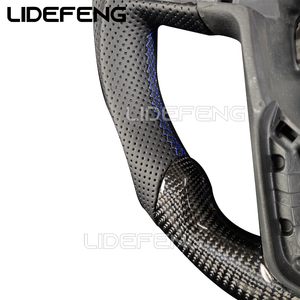 Volante Personalizado de Fibra de Carbono Real con Altos Estándares de Producción para Seat León <span class=keywords><strong>Cupra</strong></span> Mk3 - Product Image 5