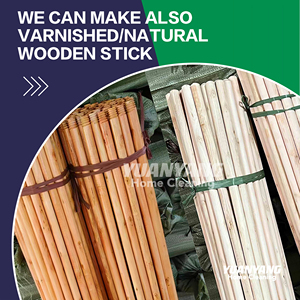 Cây chổi bằng gỗ cây gậy gỗ xử lý Cây lau nhà bằng gỗ - Product Image 3