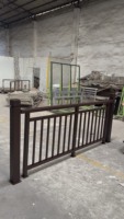 Valla de Alambre de Diamante para Exteriores, Estructura de Acero de Bajo Contenido de Carbono, Resistente al Agua, para Campos Deportivos Escolares Xmh