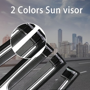 Accessoires extérieurs pour voiture, pare-pluie, pare-soleil, déflecteurs de fenêtre pour Mitsubishi Triton 2014-2023 - Product Image 2