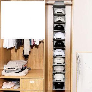 Factory Custom Wholesale Non Woven 10 Layer Hat <b>Storage</b> Bag <b>Collapsible</b> Wardrobe Shoes Hanging <b>Storage</b> Bag - Product Image 5