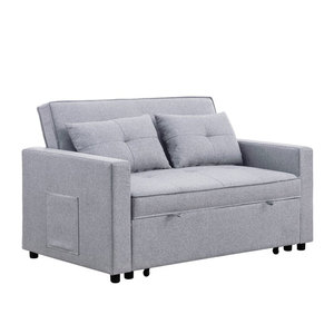 Socio Futón Sofá Cama Convertible Silla Plegable Sleeper Tres Asientos Sofá Cama <span class=keywords><strong>Comprar</strong></span> Sofá Cama LALA - Product Image 4