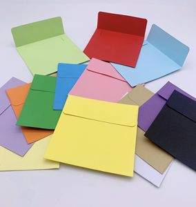 Buste di carta personalizzate per piccole carte di credito invito a nozze biglietti di ringraziamento regali imballaggio buste di carta all'ingrosso - Product Image 1