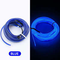 KEBOSIED Bande lumineuse d'ambiance froide pour voiture, éclairage intérieur USB, lumières d'atmosphère pour voiture