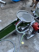 Machine de dragage d'or portable à essence pour sable de rivière, équipement de séparation intensif et d'extraction rapide de l'or, petit extracteur d'or automatique