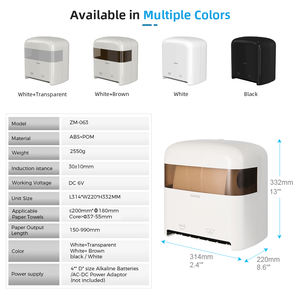 <span class=keywords><strong>Dispenser</strong></span> di Asciugamani di Carta Elettronico a Sensore <span class=keywords><strong>Smart</strong></span> Senza Contatto per Bagni Commerciali, Cucine e Ristoranti - Product Image 6