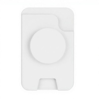 Étui de téléphone en PU magnétique avec support intégré et porte-cartes, transparent, anti-chute, compatible avec 16 17 Pro Max