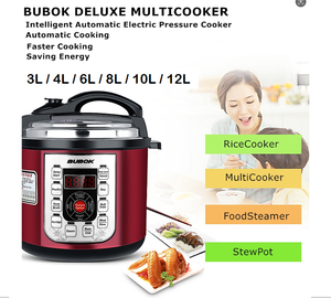 Vente chaude RJ-BK <span class=keywords><strong>Insta</strong></span> <span class=keywords><strong>Pot</strong></span> Nutri Cook 10-en-1 Multifonction Électrique En Aluminium CB Boîtier En Acier Inoxydable pour Usage Domestique - Product Image 5