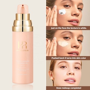 Waterproof Color-Changing Moisturizing Sunscreen <b>Foundation</b> with Oil-Control for Dark Skin All Skin Types 50ml - Product Image 3