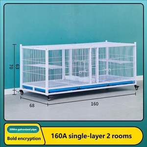 Superieure duurzame 4-laags 160cm duivenhok anti-knaagdier ruime kooi voor duivenraces, observatie en grootschalige opvang - Product Image 6