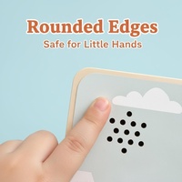 Rompecabezas de Madera con Diseño de Animales, Electrónico con Efectos de Sonido, Juguete Educativo de Cognición para Niños