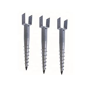 Bâtons de clôture d'ancre avec pointe <span class=keywords><strong>4X4</strong></span>, bras de vis au sol, GS8191 - Product Image 1