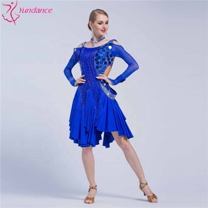 L-17116 Nouvelle Mode Adulte Latine Stage Compétition Costumes Sexy Robe Latine Costumes de <span class=keywords><strong>Danse</strong></span> Pour Adultes - Product Image 3