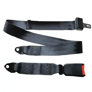 European standard static 2point seat belt car interior accessary safety belt supplier