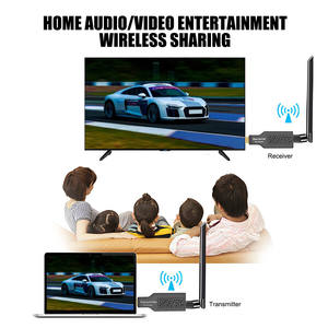 <span class=keywords><strong>Adaptateur</strong></span> d'affichage émetteur-récepteur <span class=keywords><strong>HDMI</strong></span> SYONG 50m pour boîtier <span class=keywords><strong>TV</strong></span>, prolongateur <span class=keywords><strong>HDMI</strong></span> sans fil, Plug and Play, 330FT, 1080P, ABS - Product Image 4