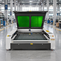 Nouvelle conception de machine de gravure et de découpe au laser CO2 1390 1490, 100W 130W 150W, caméra CCD Ruida, pour contreplaqué, bois, papier, acrylique, MDF, verre