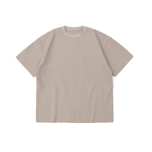 T-shirt Sportiva Minimalista Serie 26SS in Tessuto Waffle Traspirante ad Asciugatura Rapida, Vestibilità Ampia, Casual, Tinta Unita, Manica Corta - Product Image 1