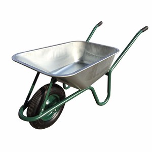 Carretilla de jardín resistente al por mayor, carretilla de plástico metálico para carro de transporte industrial de construcción - Product Image 3