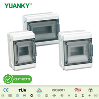 Boîtier étanche pour panneaux photovoltaïques YUANKY HWDB10-4 IP65 série 128*200*100