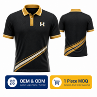 Camiseta Polo de Secado Rápido OEM, Camisetas Polo de Golf Personalizadas de Lujo de Secado Rápido para Clubes de Golf y Eventos Deportivos