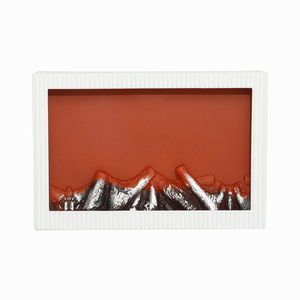 Lampe de table LED Ruili avec effet flamme simulée, 31x10x21cm, USB, lumière d'ambiance décorative blanche - Product Image 1