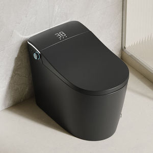 Inodoro Inteligente Moderno para Baño, Cerámica Negra, Control Electrónico Automático, Bidé, WC Inteligente - Product Image 5