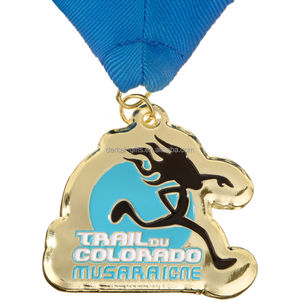 Venta al por mayor Metal Deporte Medallas Skate <span class=keywords><strong>Anime</strong></span> Bádminton Taekwondo Kickboxing UV Impresión Fundido Recuerdo para las escuelas - Product Image 1