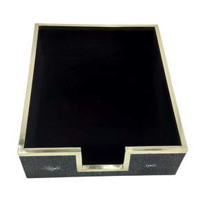 OEM/ODM MDP + L Shagreen joyería de piel sintética/sin cuello/cajas de almacenamiento de relojes - Product Image 3