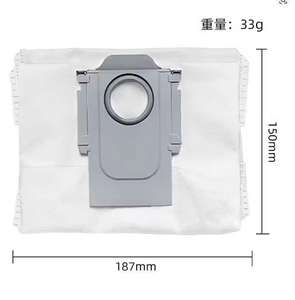 Roborock S8 Pro Ultra S8 + komponen pengganti vakum Robot sikat sisi utama kain pel filter HEPA kantong debu baterai dapat digunakan kembali - Product Image 2