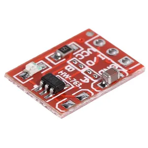 20/50/100PCS/LOT NUEVO Módulo de Botón Táctil TTP223 Tipo Capacitor, Sensor de Interruptor Táctil de un Solo Canal con Bloqueo Automático para Arduino - Product Image 4