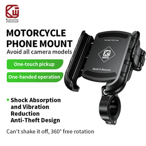Kewig IP66 Waterproof <strong>Phone</strong> <strong>Holders</strong> for Motorcycle Anti-Shock Quick Release for Bicycle Scooter E-bike <strong>Motorbike</strong> - Product Image 2