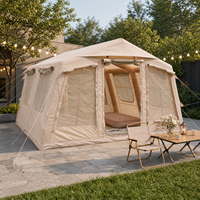 Carpa Inflable para Exteriores para 5 Personas, 13.68 m², Oxford, Camping, Estructura de Aire, Montaje Rápido, Personalizable, Venta al Por Mayor