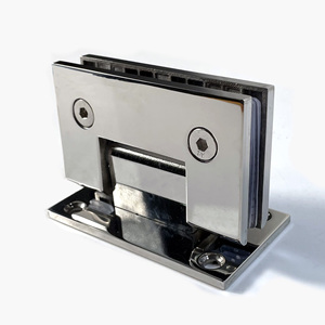 シャワードア304ステンレス製壁掛け90度ガラスヒンジ - Product Image 5