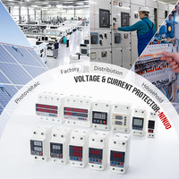 Régulateur de tension numérique intelligent série NIN NP3, protecteur de tension automatique, relais SVC, monophasé AC, tension industrielle