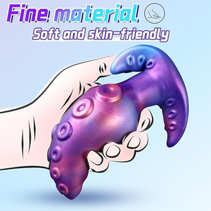 Plug Anale in Silicone a Forma di Tentacolo Mostruoso con Base Curva, Dilatatore per Uso Prolungato Confortevole, Giocattolo Sessuale per la Prostata Maschile - Product Image 2