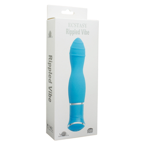 Vibrateur en silicone Aphrodisia Rippled Vibe, 10 fréquences, fonction éclatement à une touche, rechargeable par USB, faible bruit, écologique, jouet pour adultes - Product Image 6