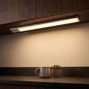 Luz LED Recargable para Gabinete con Sensor de Movimiento, Iluminación Inalámbrica Bajo Gabinete, Tipo C USB, Lámpara para Armario con 3 Temperaturas de Color - Product Image 1