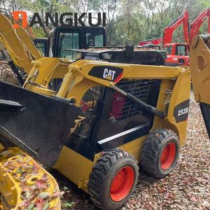 252B Skid Steer Loader Latest Model 1tons 95% New Original with EPA CE Used Cat252B Original High Quality Mini <b>CAT</b> 252B - Product Image 4