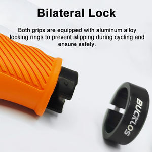 Puños de Bicicleta de Montaña BUCKLOS con Bloqueo, <span class=keywords><strong>Manillar</strong></span> <span class=keywords><strong>MTB</strong></span>, Puños Cómodos con Amortiguación - Product Image 4