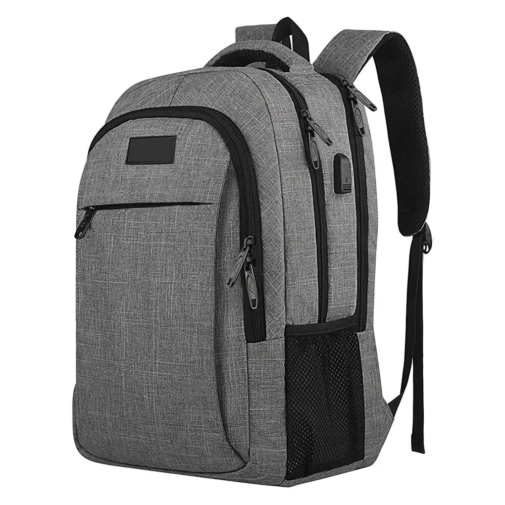 Çok fonksiyonlu akıllı seyahat sırt çantası erkek iş dizüstü seyahat sırt çantası USB şarj portu erkekler kadınlar için